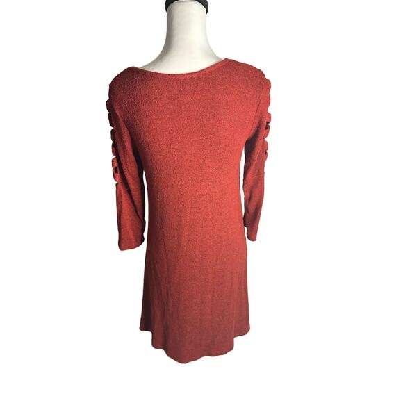 By and By Dress Red and Black Medium - Picture 4 of 4